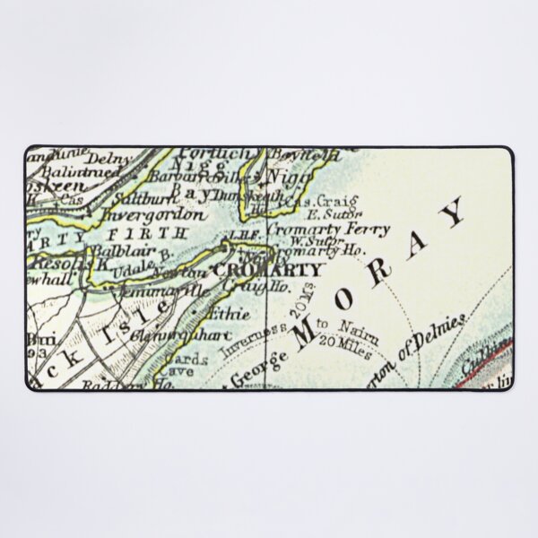Item preview, CROMARTY & surrounding area map 1899 designed and sold by yourscotland.