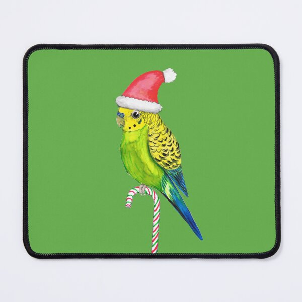 Item preview, Budgie Christmas style designed and sold by Bwiselizzy.