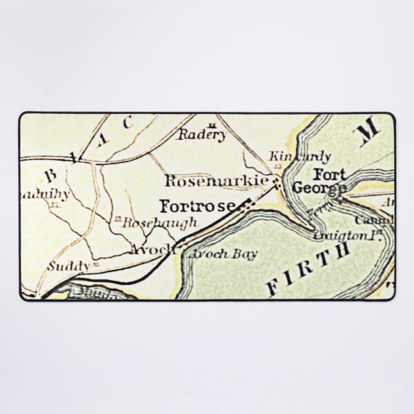 Item preview, FORTROSE & surrounding area map 1898 designed and sold by yourscotland.