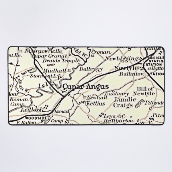 Item preview, COUPAR ANGUS & surrounding area map 1898 designed and sold by yourscotland.