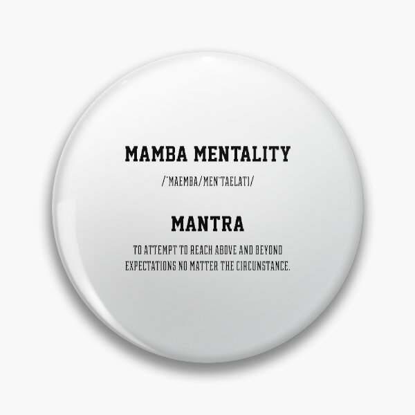 Item preview, Mamba Mentality - Motivational Quote Gift designed and sold by DiogoCalheiros.