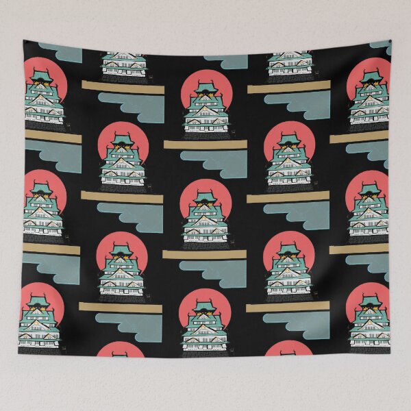 Item preview, Osaka castle  designed and sold by ahsatter.