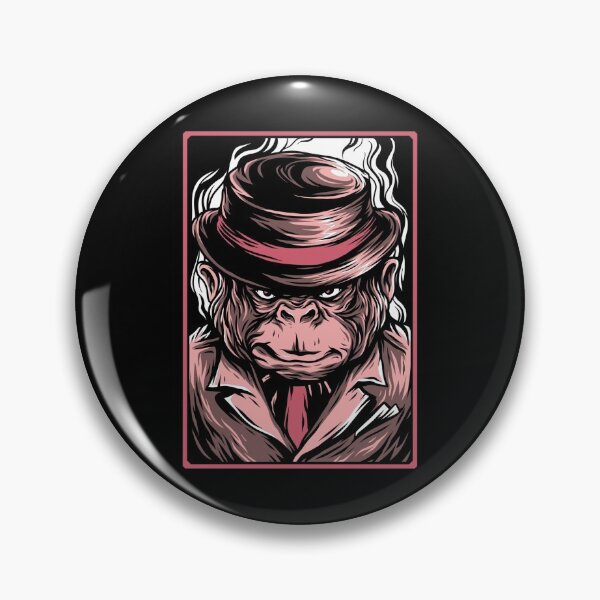 Artikelvorschau, Mafia Monkey aggressive künstlerische Malerei - Kreatives Mafia-Affen-Design entworfen und verkauft von TshirtCreative.