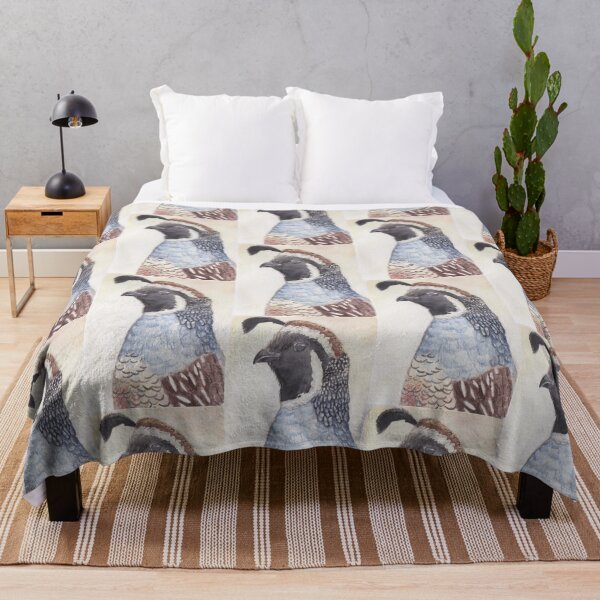 Item preview, California Quail Watercolour designed and sold by SquibbleDesign.