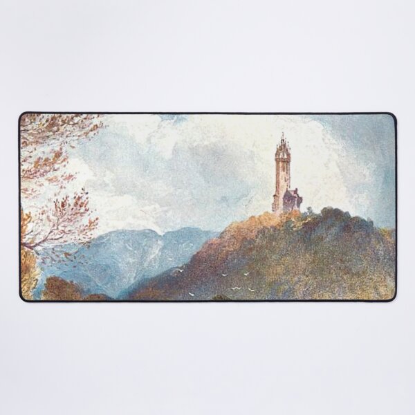 Item preview, Vintage Illustration of The Wallace Monument, Stirling designed and sold by yourscotland.
