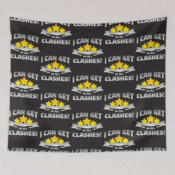 Item preview, I Can Get 3 Stars In All Clashes Funny Gift designed and sold by LawsonMacdolan.