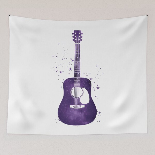 Item preview, Dreadnought Style Acoustic Guitar Universe Texture designed and sold by nightsworthy.