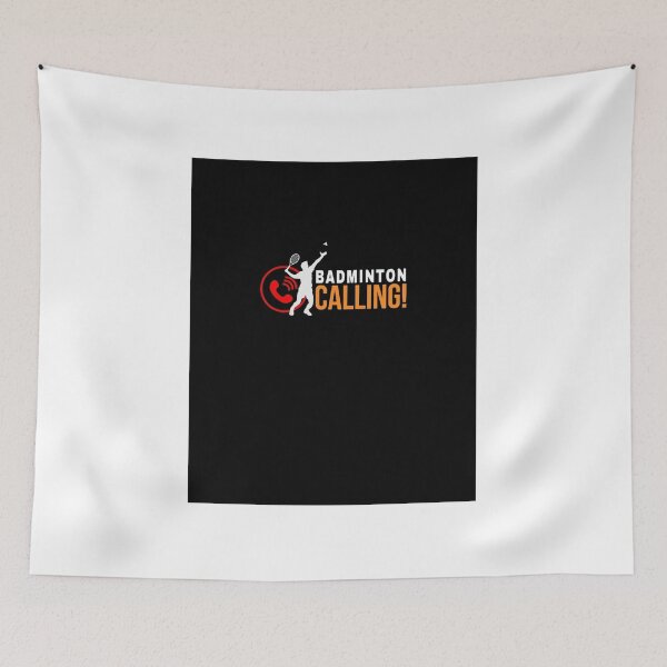 Item preview, Badminton Calling Graphic designed and sold by RodneySills.