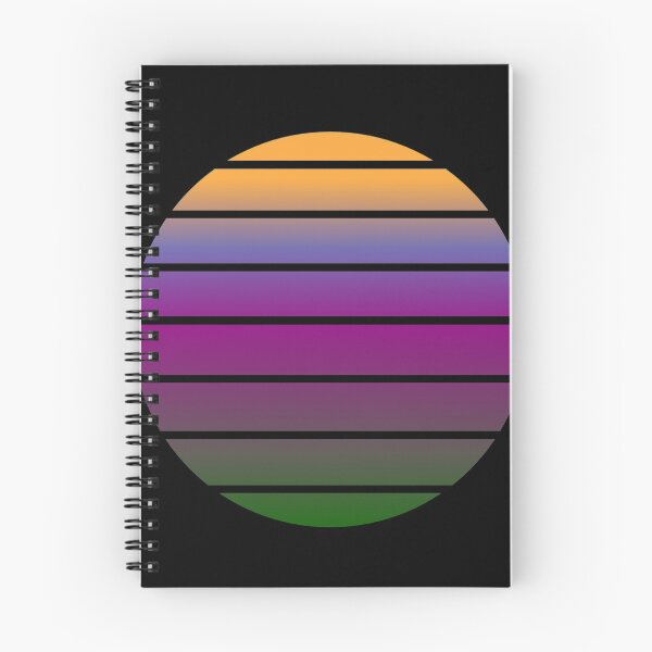Item preview, Mountain Retro Sunset colurful designed and sold by DiacavaArt.