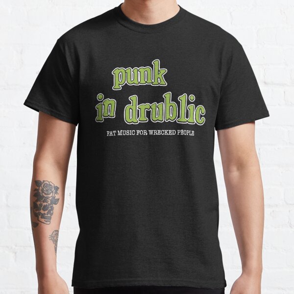 punk en drublic T-shirt classique