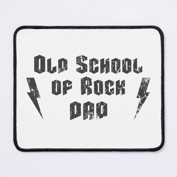 Item preview, Old School of Rock Dad in Black designed and sold by RamiBeans.