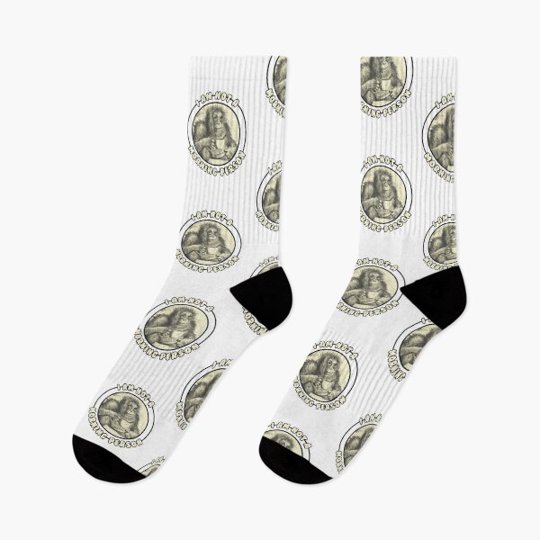 Item preview, I am not a morning person chimp drinking tea designed and sold by Captain-Jackson.