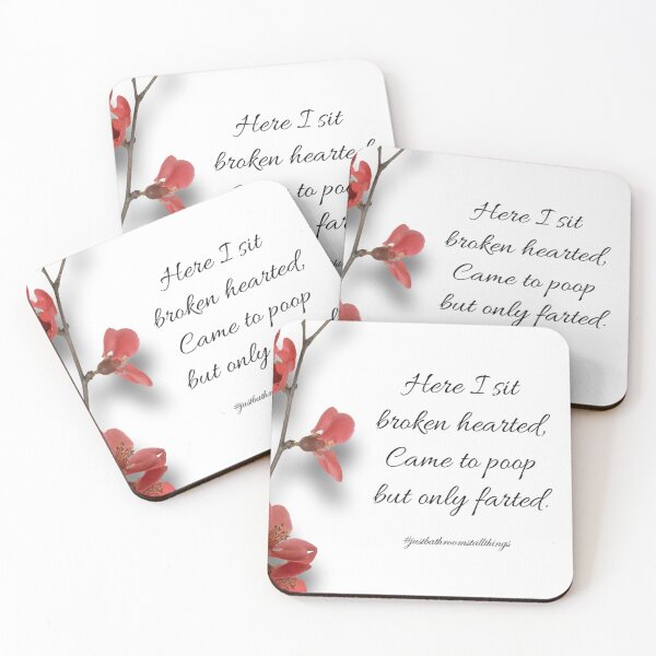 Item preview, Here I sit broken hearted, Came to poop and only farted designed and sold by Side Quest Shirts.