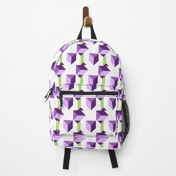 Item preview, Wild Orchid Geometric Acorn Pattern designed and sold by Dreams of Dubai.