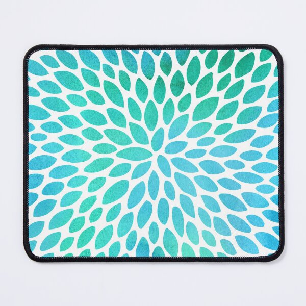 Item preview, Leaf Pattern Blue And Green designed and sold by geminivibe.