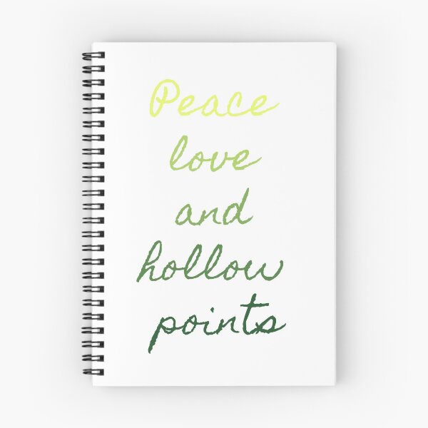 Item preview, Peace love and hollow points designed and sold by BlueThrow.