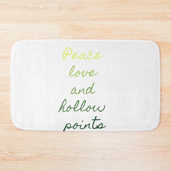 Item preview, Peace love and hollow points designed and sold by BlueThrow.