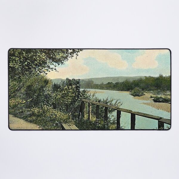 Item preview, Vintage Illustration of River Nairn at Whinnieknowe, Nairn designed and sold by yourscotland.