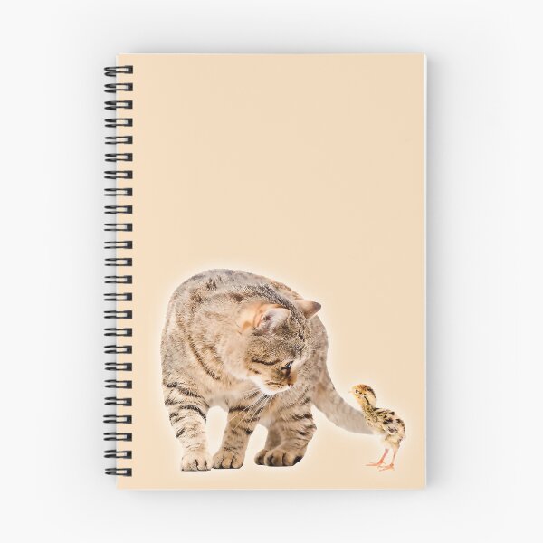 Item preview, A Cat Looks At A Chicken Of A Similar Color designed and sold by Phantasmal-2-do.