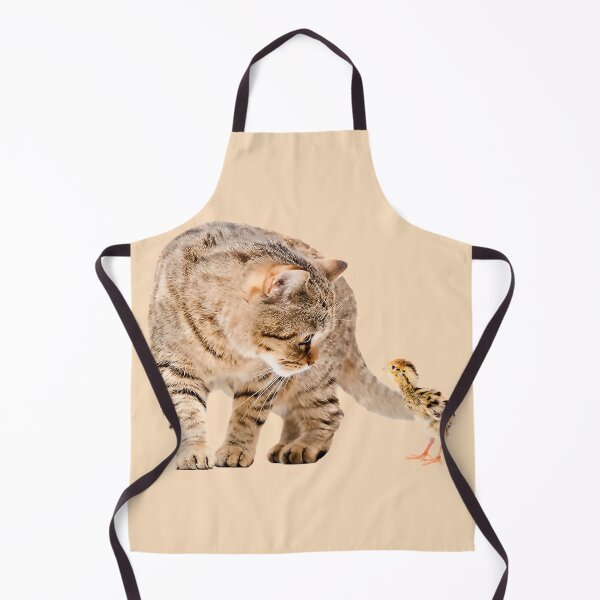 Item preview, A Cat Looks At A Chicken Of A Similar Color designed and sold by Phantasmal-2-do.