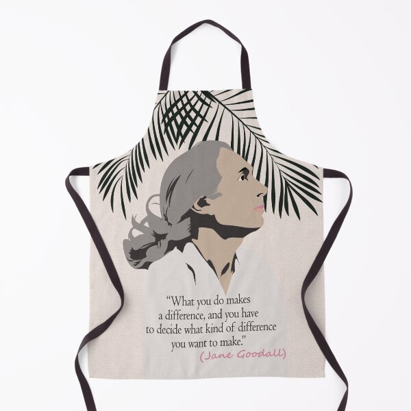 Item preview, Jane Goodall Quote Poster Art Print female scientist, science poster, classroom decor, feminist art print, Steminist, stem art, stem women designed and sold by GalleryArtField.