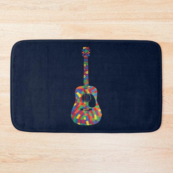 Item preview, Dreadnought Style Acoustic Guitar Colorful Texture designed and sold by nightsworthy.