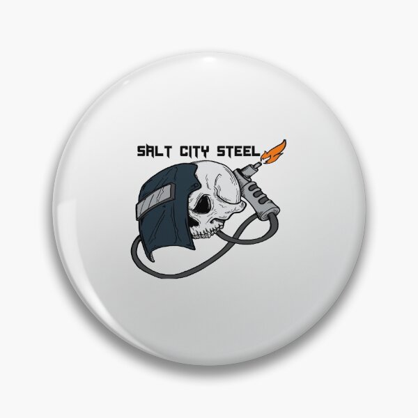 Item preview, Salt City Steel Skull| Perfect Gift designed and sold by cmindyo.