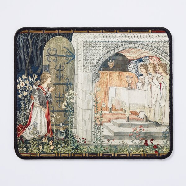 Item preview, Quest for the Holy Grail,The Attainment,Vision of the Angels and Saint Graal to Percival  designed and sold by BulganLumini.