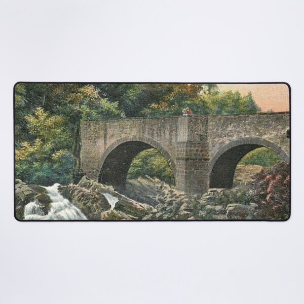 Item preview, Vintage Illustration of Bridge of Feugh, Banchory designed and sold by yourscotland.