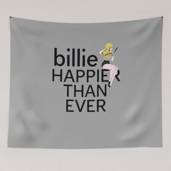 Item preview, Billie Eilish Merch Pretty Boy Billie Happier Than Ever designed and sold by OrvalKrisshop1.