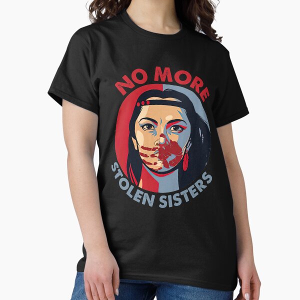 Vista previa del artículo con la obra «No más hermana robada, regalo de mujer indígena para ella, nativo americano, regalo para indio americano», diseñado y vendido por CapitalDesignss.