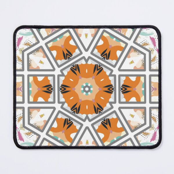 Item preview, Kaleidoscope Hexagon Pattern designed and sold by ZubiyaArt.