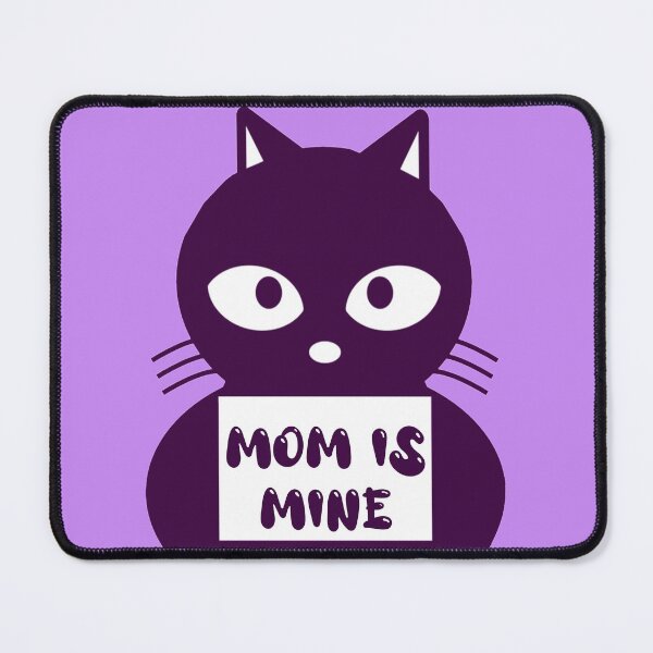 Item preview, Purple Cat MoM designed and sold by NewTrendings.