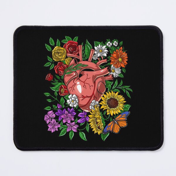 Item preview, Floral Anatomical Heart designed and sold by underheaven.