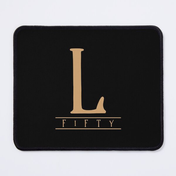 Item preview, L (Fifty) Gold Roman Numerals designed and sold by VicEllisArt.