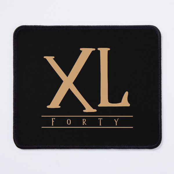Item preview, XL (Forty) Gold Roman Numerals designed and sold by VicEllisArt.