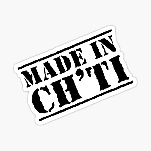 Made in Ch'ti (II) Sticker