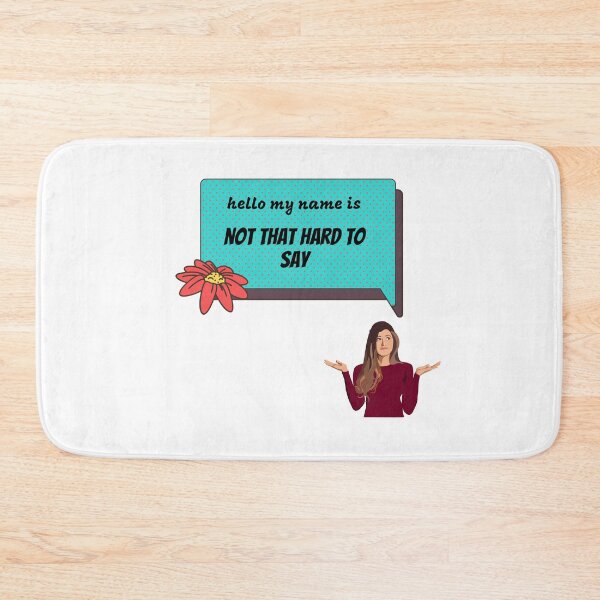 Item preview, My name is not that hard to say designed and sold by Varshinee.