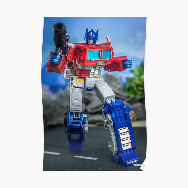 Poster Optimus Prime Redbubble