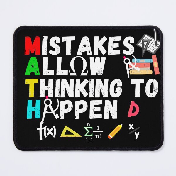 Item preview, mistakes allow thinking to happen designed and sold by ronaldsonou.