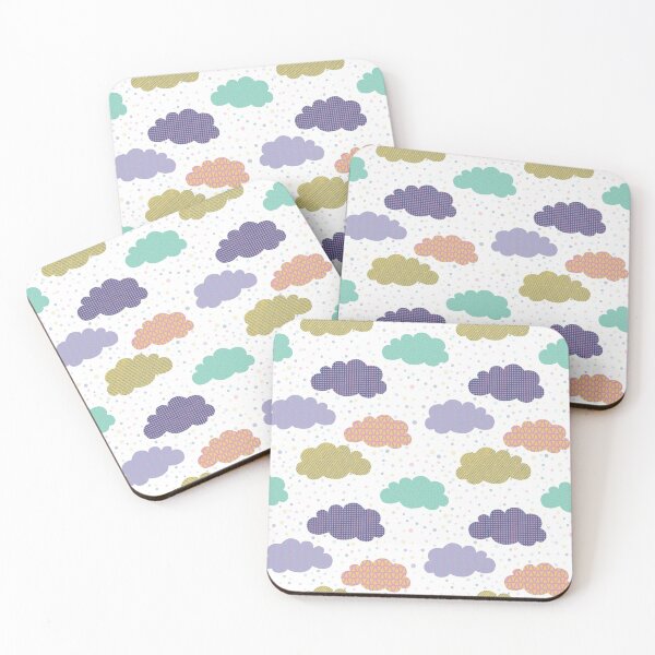 Item preview, Pastel Dream Clouds - neutral designed and sold by lizart-creative.