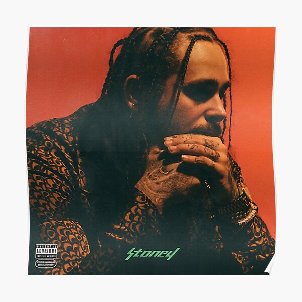 Stoney Album Cover Poster Poster