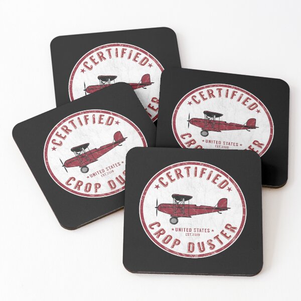 Item preview, Certified Crop Duster Gift Vintage Badge designed and sold by SphereZones.