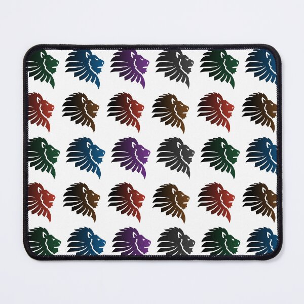 Item preview, Lion pattern and sticker pack designed and sold by Bracketeer.