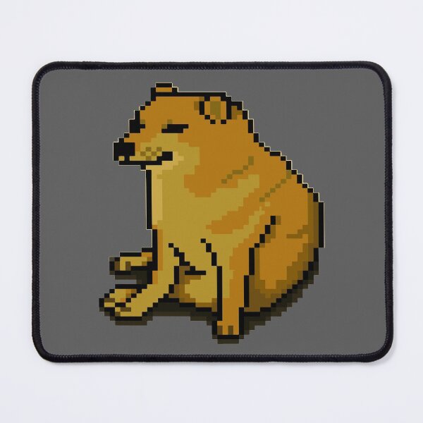 Item preview, Pixelated Cheems  designed and sold by Sikee.