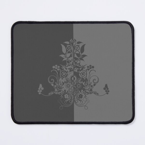 Item preview, Dual color shades of grey swirly designed and sold by Anteia.