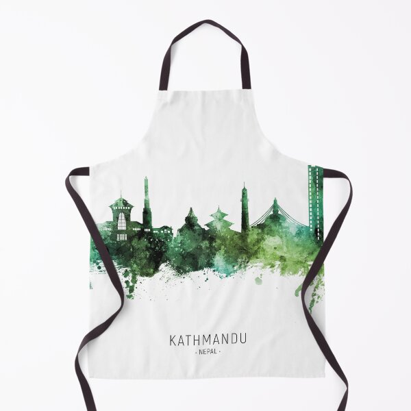 Item preview, Kathmandu Nepal Skyline designed and sold by ArtPrints.