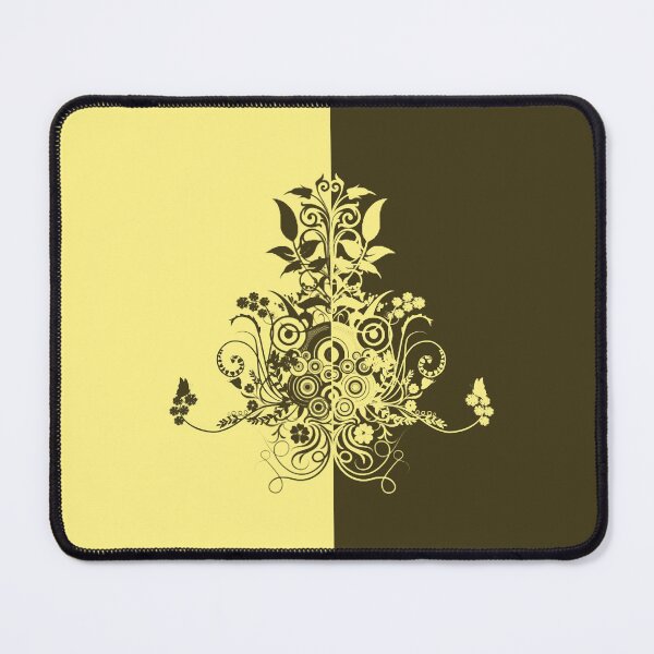 Item preview, Dual color yellow brown swirls designed and sold by Anteia.