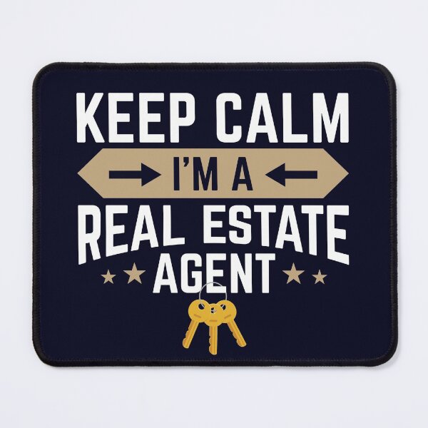 Item preview, Keep Calm I'm A Real Estate Agent designed and sold by jaygo.