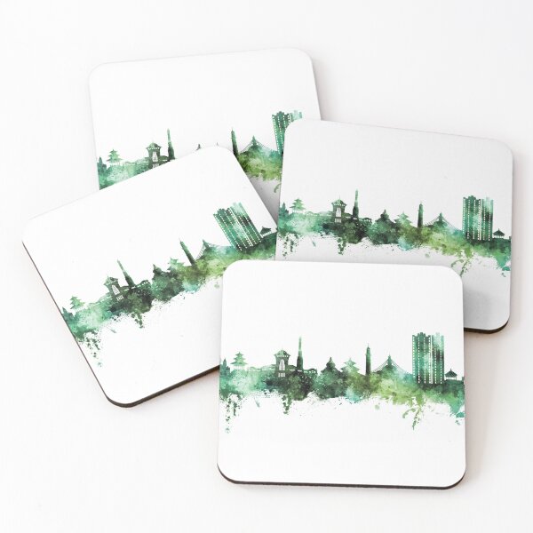 Item preview, Kathmandu Nepal Skyline designed and sold by ArtPrints.